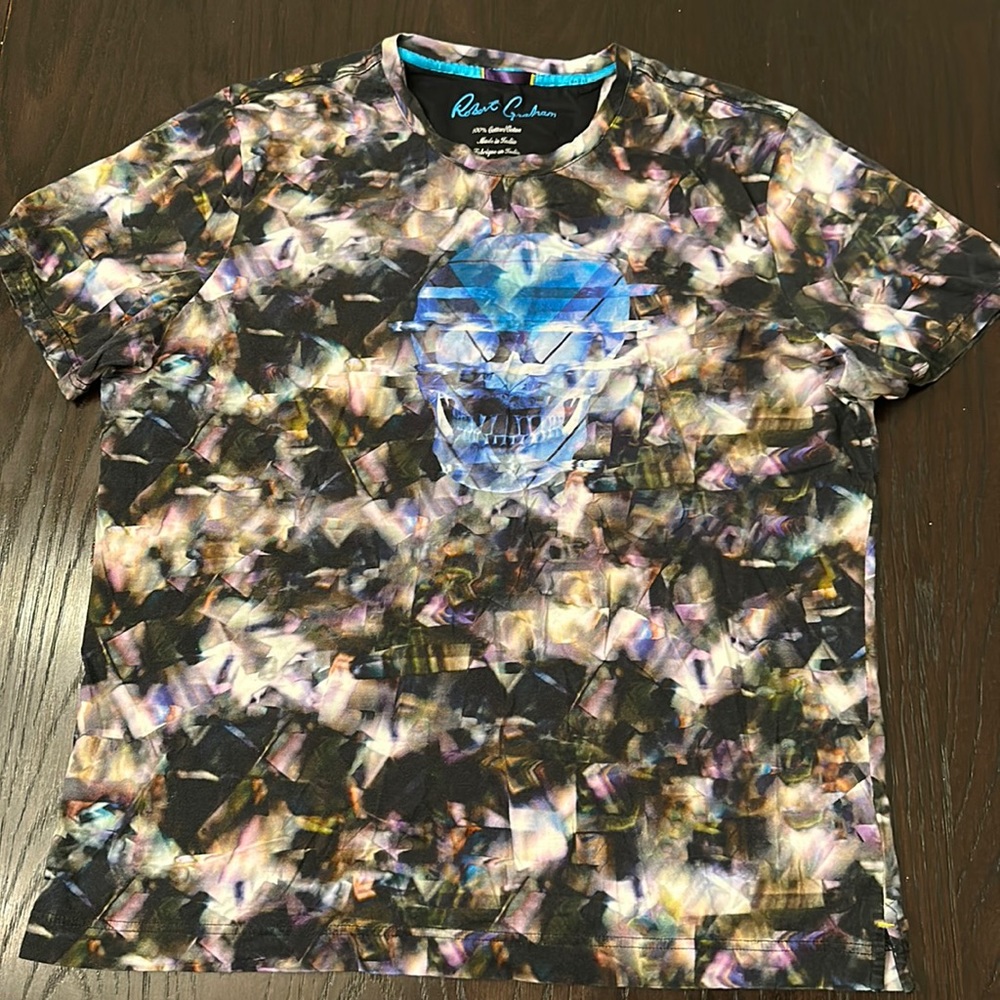 Robert Graham men’s skull tee 2xl